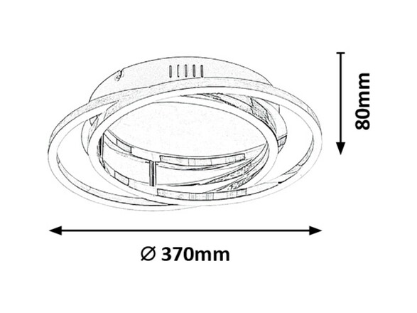 Rabalux stropní svítidlo Selena LED 30W 2184