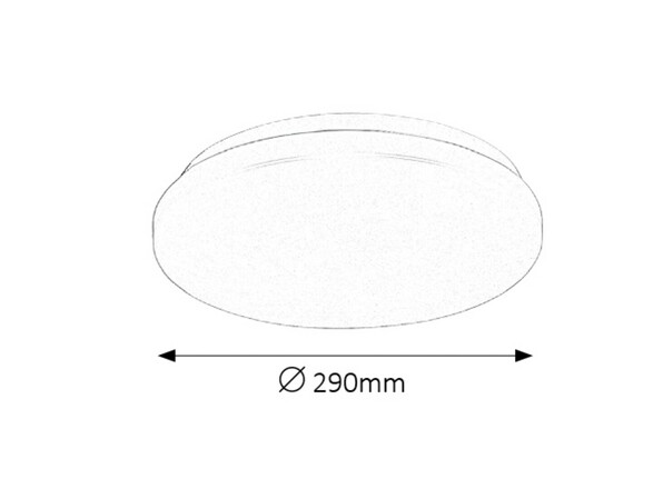 Rabalux stropní svítidlo Rob LED 20W 2284