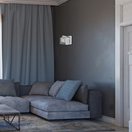 Rabalux nástěnné svítidlo Duchess G9 1x MAX 40W chromová 3113