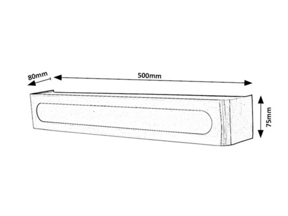 Rabalux koupelnové svítidlo Jakub LED 12W IP44 3480