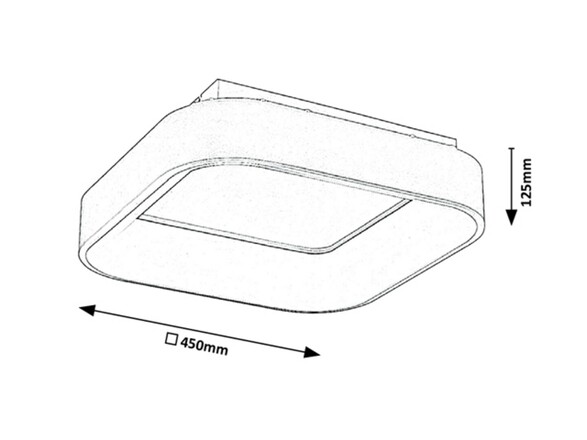 Rabalux stropní svítidlo Adeline LED 28W CCT DIM 3926