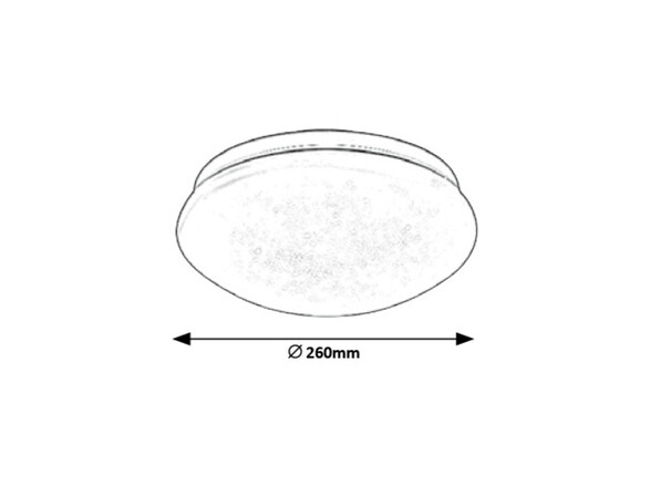 Rabalux stropní svítidlo Lucas LED 12W 3936