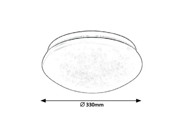 Rabalux stropní svítidlo Lucas LED 18W 3937