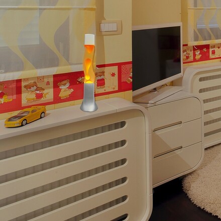 Rabalux lávová lampa Marshal E14 S35 1x MAX 25W oranžová 4110