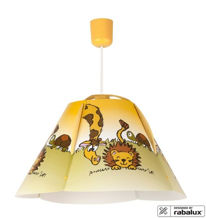 Rabalux dětské závěsné svítidlo Leon E27 1x MAX 60W vícebarevná 4568