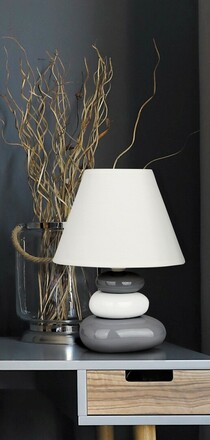 Rabalux stolní lampa Salem E14 1x MAX 40W bílá 4948