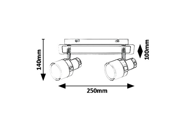 Rabalux koupelnové svítidlo Harold LED 10W IP44 5022