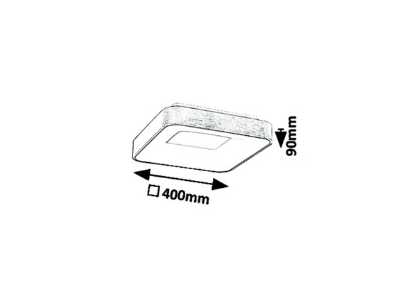 Rabalux stropní svítidlo Carmella LED 30W 5056