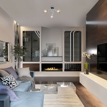 Rabalux stropní svítidlo Tamara E14 3x MAX 40W chromová 5348