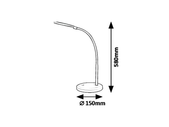 Rabalux stolní lampa Timothy LED 7,5W DIM 5429