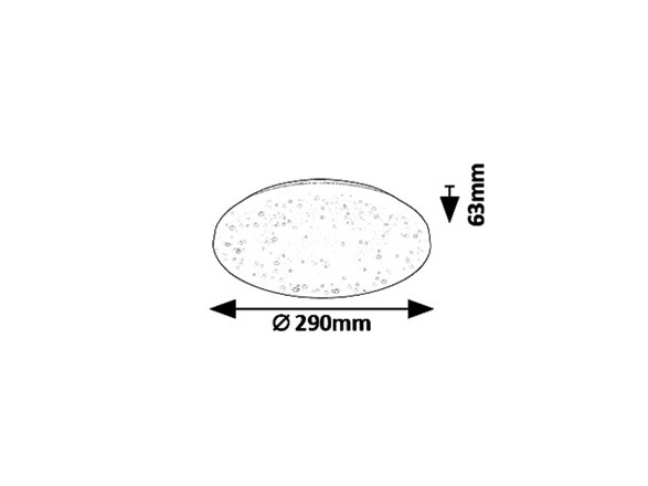 Rabalux stropní svítidlo Rob LED 20W 5435