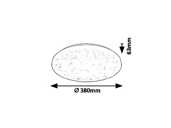 Rabalux stropní svítidlo Rob LED 32W 5436