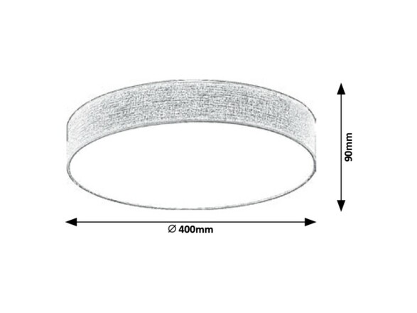 Rabalux stropní svítidlo Artemis LED 24W 5681