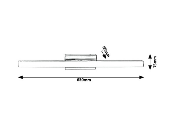 Rabalux koupelnové svítidlo Bastian LED 13W IP44 5781