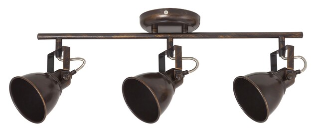 Rabalux bodové svítidlo Vivienne E14 3x MAX 40W anticky hnědá 5964