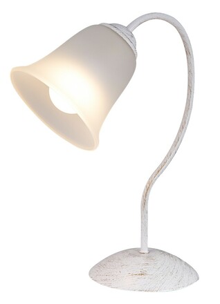 Rabalux stolní lampa Fabiola E27 1x MAX 40W antikovaná bílá 7260