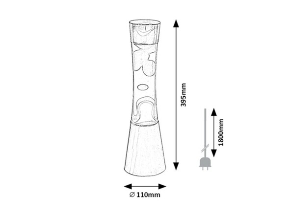 Rabalux stolní lampa Minka GY6.35 1x MAX 20W vícebarevná 7028