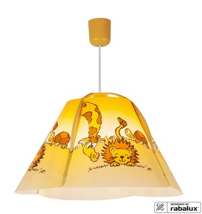 Rabalux dětské závěsné svítidlo Leon E27 1x MAX 60W vícebarevná 4568