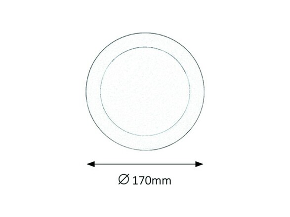 Rabalux zapuštěné svítidlo Lois LED 12W IP44 5585