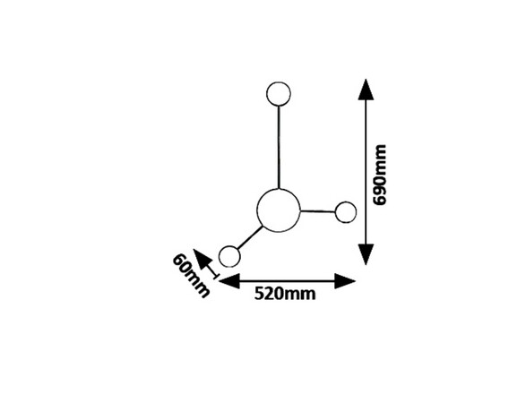 Rabalux nástěnné svítidlo Amadeo LED 10,5W 6259