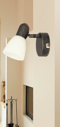 Rabalux bodové svítidlo Soma E14 1x MAX 40W anticky hnědá 6591