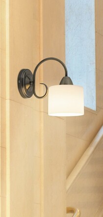 Rabalux nástěnné svítidlo Edith E27 1x MAX 60W patinovaná mosaz 7274