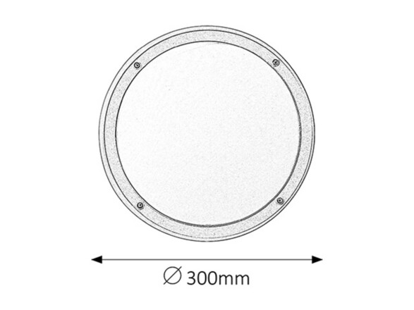 Rabalux venkovní stropní svítidlo Alvorada E27 2x MAX 20W antracitová IP65 8049