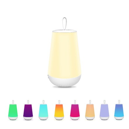 Rabalux stolní lampa Franco LED 2W bílá RGB DIM 76019