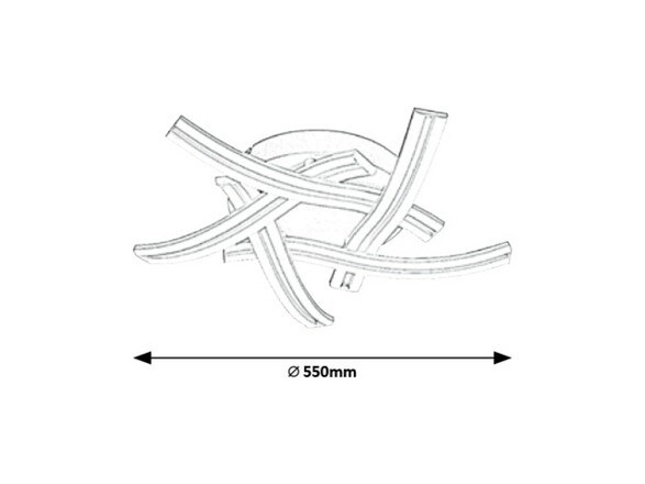 Rabalux stropní svítidlo Tulio LED 60W 5890