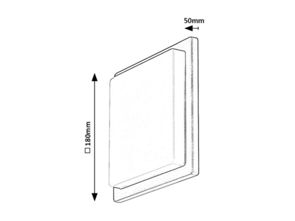 Rabalux venkovní nástěnné svítidlo Ontario LED 8W IP65 7204