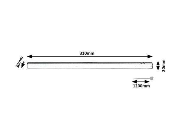Rabalux kuchyňské svítidlo Greg LED 4W 78003