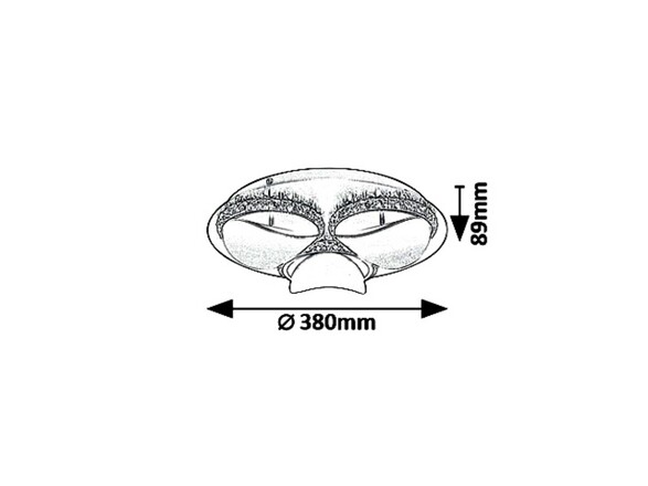 Rabalux stropní svítidlo Capriana LED 18W DIM 5050