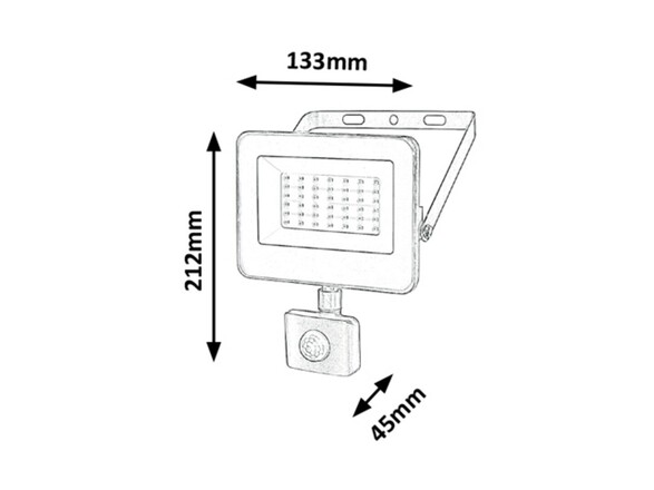 Rabalux LED reflektor Flood 30W IP44 7068