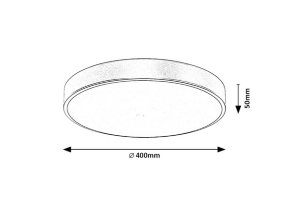 Rabalux stropní svítidlo Tesia LED 36W 71037