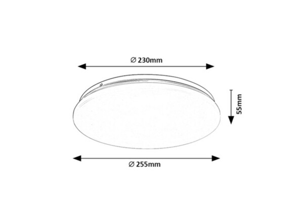 Rabalux stropní svítidlo Vendel LED 12W 71101