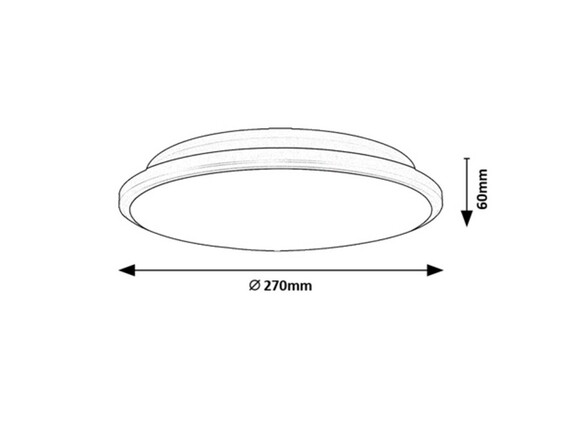 Rabalux stropní svítidlo Engon LED 18W 71127