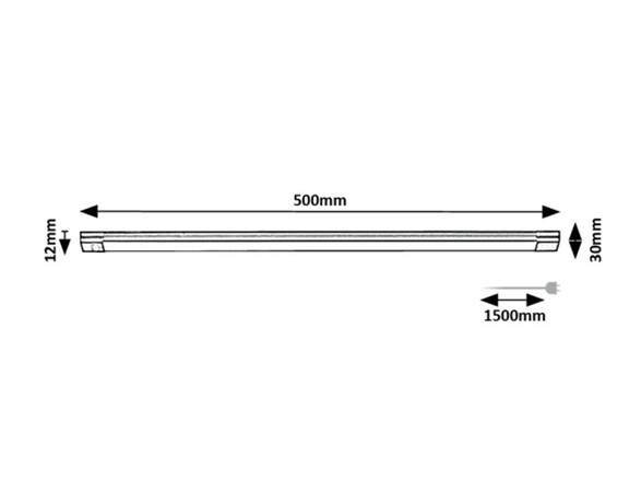 Rabalux kuchyňské svítidlo Hanson LED 8W 78026