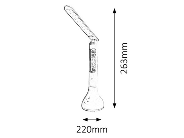 Rabalux stolní lampa Justin LED 4W RGB 1515