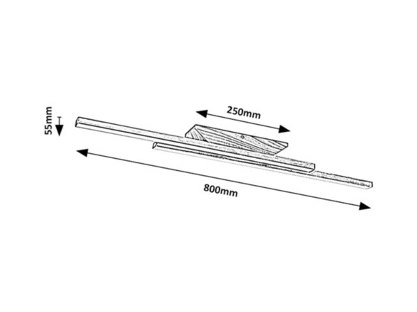 Rabalux stropní svítidlo Tamur LED 21W 71084