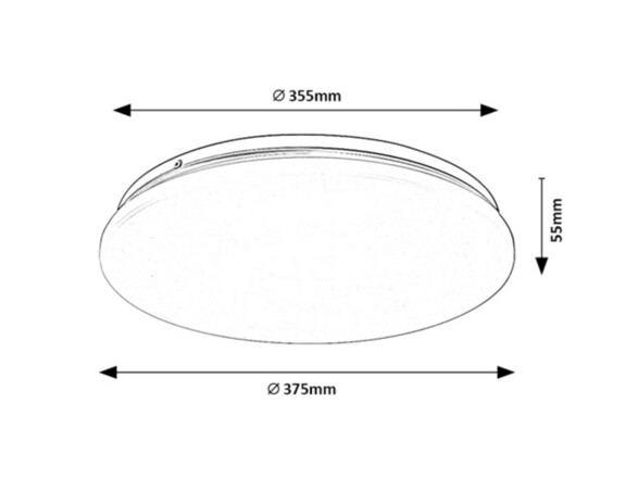 Rabalux stropní svítidlo Vendel LED 24W 71103