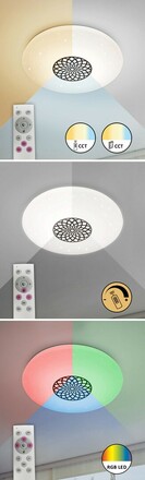 Rabalux stropní svítidlo Ophelia LED 24W CCT RGB DIM 5364