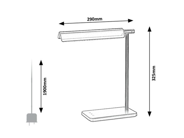 Rabalux stolní lampa Horus LED 7W CCT DIM 2934