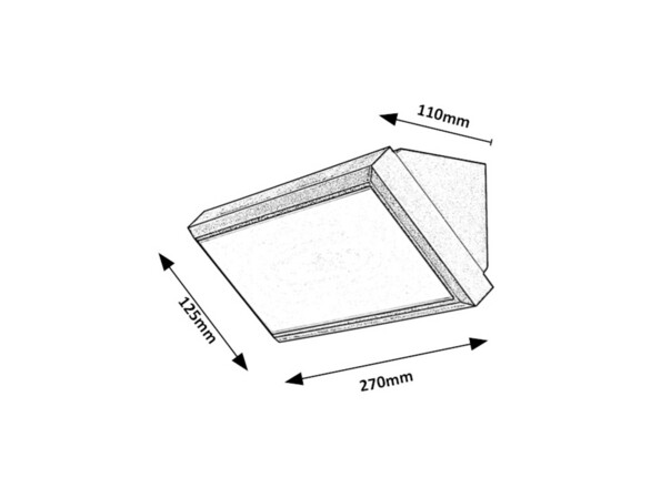 Rabalux venkovní svítidlo Rapla LED 12W IP54 7282