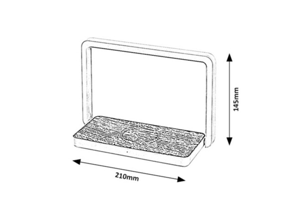 Rabalux stolní lampa Buldus LED 4W DIM 76005