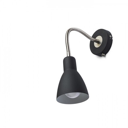 RENDL KAYA nástěnná černá matný nikl 230V E27 28W R12899
