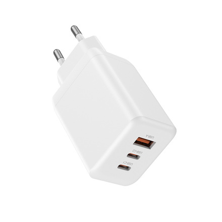 Solight 65W GaN fast charge USB-A + 2x USB-C adaptér DC79