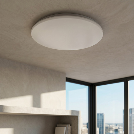 Solight LED stropní světlo Plain, 3CCT, 24W, 1920lm, IP44, kulaté, 38cm WO788-1