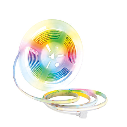 Solight LED SMD RGB pásek, sada s adpatérem, 3m, dálkové ovládání, 10W/m, multicolor WM59-RGB