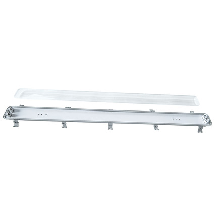Solight stropní osvětlení prachotěsné, G13, pro 2x 120cm LED trubice, IP65, 127cm WO512-2