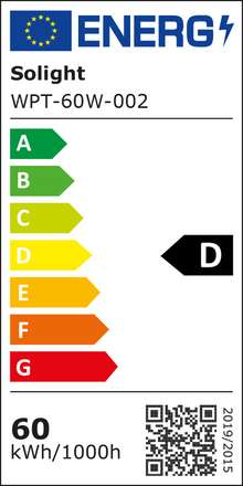 Solight LED osvětlení prachotěsné, IP65, 60W, 8400lm, 4000K, 155cm, Lifud, 5 let záruka WPT-60W-002